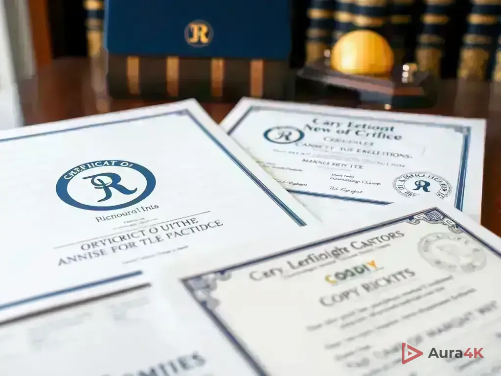 Copyright and licensing documentation for IPTV content